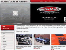 Tablet Screenshot of classiccarsbyfp.com
